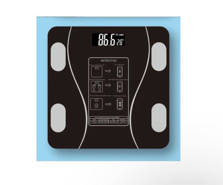 Cantar SMART electronic cu monitorizare personalizata, Wireless BMI BlueTooth