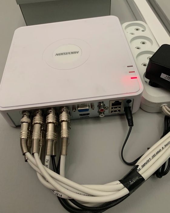 Установка камер видеонаблюдения