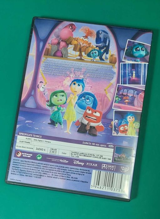 Inside Out 2 Întors pe dos 2 DVD dublat in limba romana Bucuresti Sectorul 4 • OLX.ro