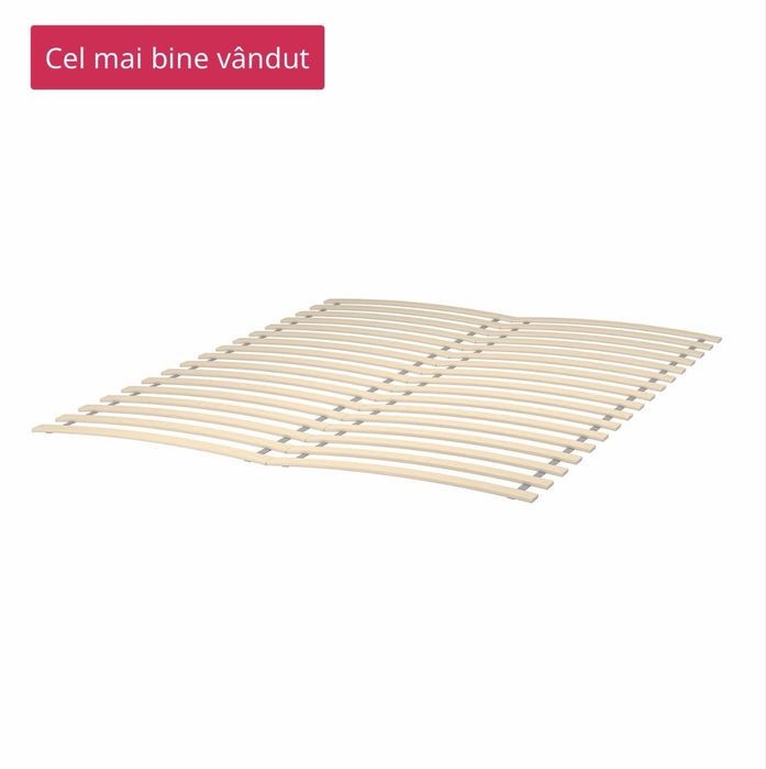 Pat ikea hemnes plus somiera plus 4 cutii depozitare