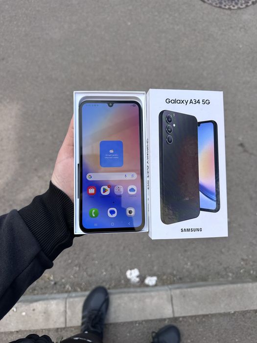 Samsung Galaxy A34 5G 128 Gb Negru Dual Sim(dezmembrez telefoane)