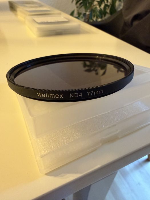 Pachet filtre ND Walimex ND4 ND8 ND Fader 52 62 72 77mm
