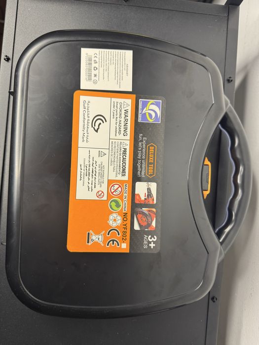 Trusa masina de gaurit, clesti, suruburi pentru copii 3+ ani