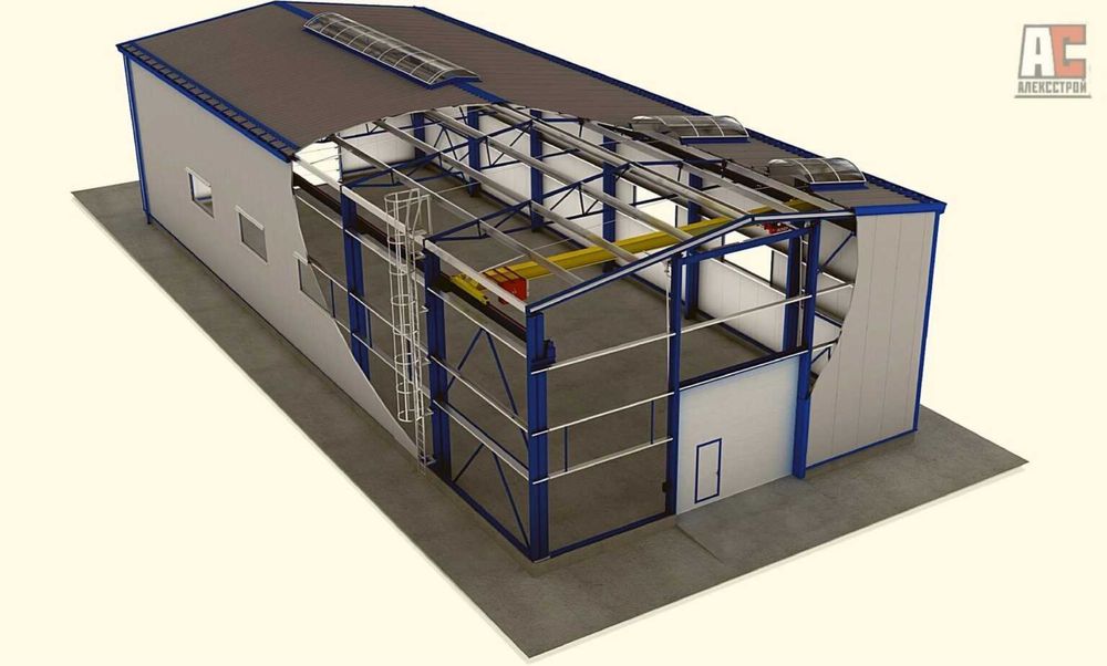 Строительство складов ангаров