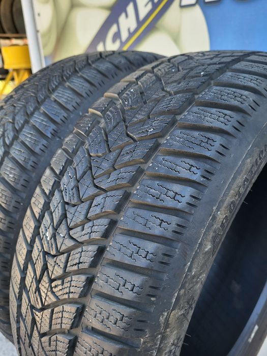 195 55 16 Dunlop 2бр зимни дот 22
