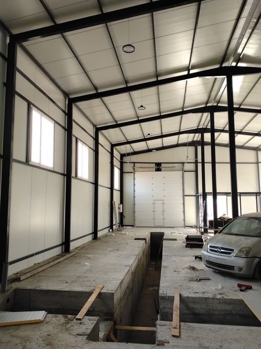 Vand hala metalică conform proiectului dvs lucrăm fără avans
