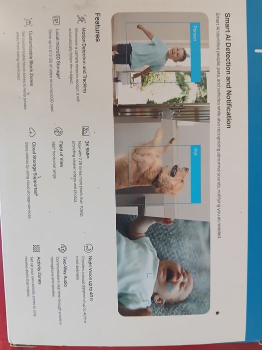 Camera tapo fara fir noua