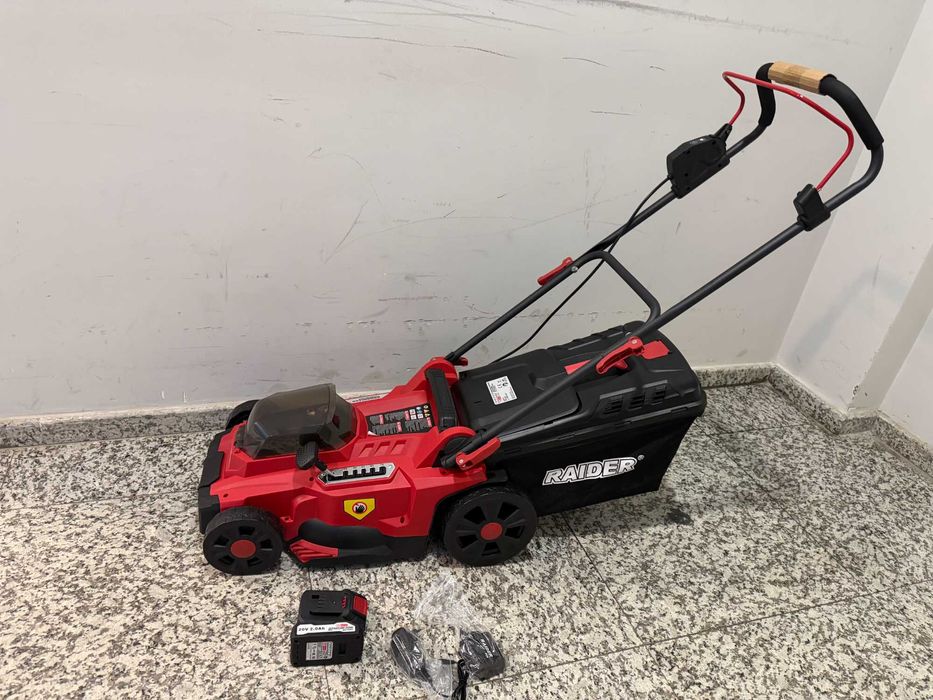 075350	R20 Косачка безч. 40V 37cm 35L 6нива 2x2Ah 300m2 RDP-BCLM20