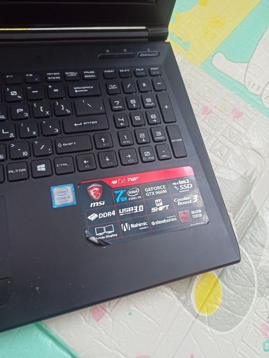 Ноутбук игровой мсi