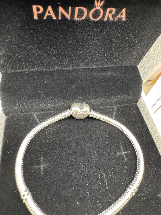 Bratara pandora inimioara 18 cm