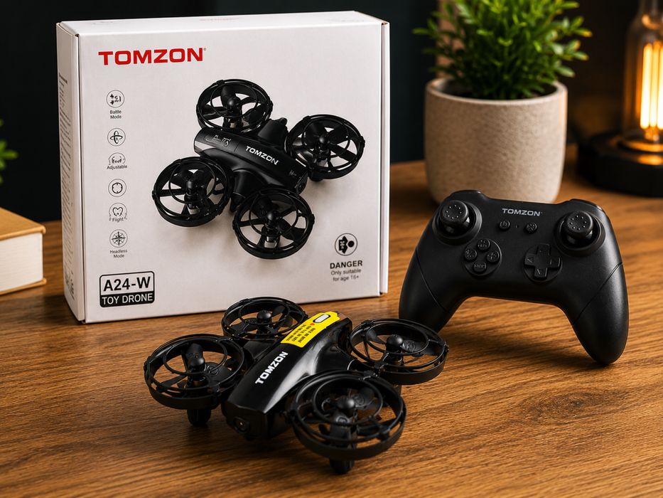 Dronă TOMZON A24-W cu cameră 1080P Wi-Fi | 3 baterii | Nouă, sigilată