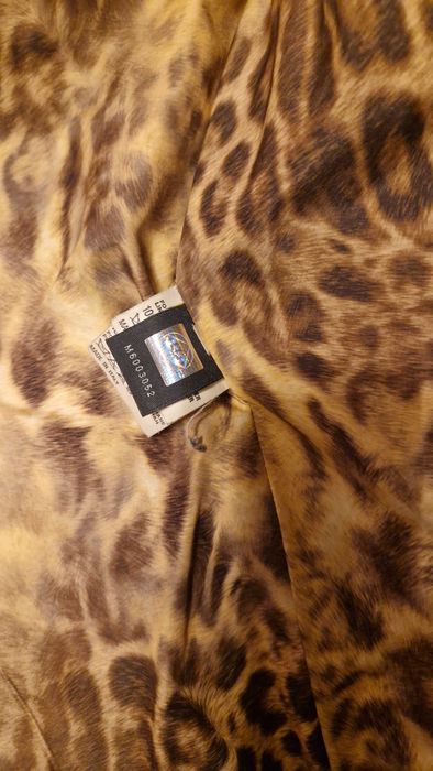 Дамско яке на италианската марка МОНА ЛИЗА,кожени акценти и меден цвят