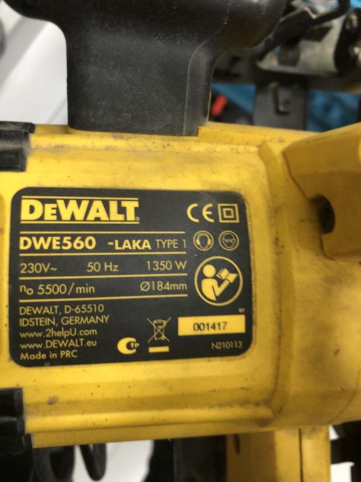 Пила DeWalt DWE560 (p25)