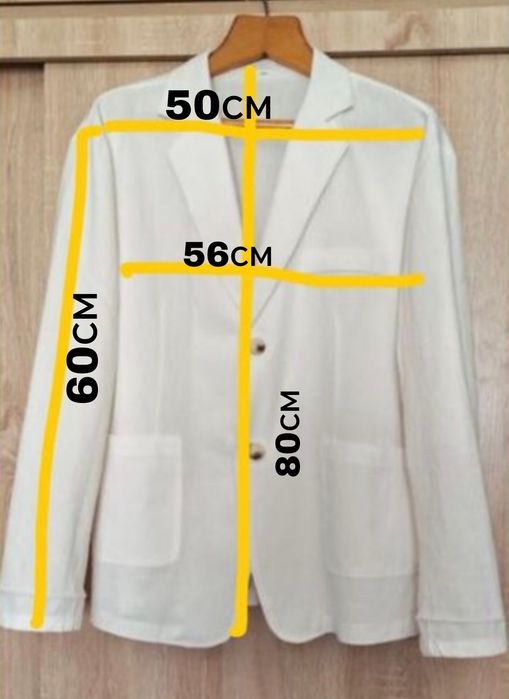 Продам легкий мужской пиджак из льна