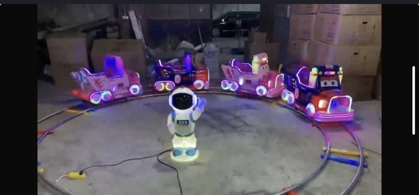 Аттракцион паровозик новый