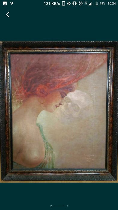 Tablou "Memento Mori" - 1914