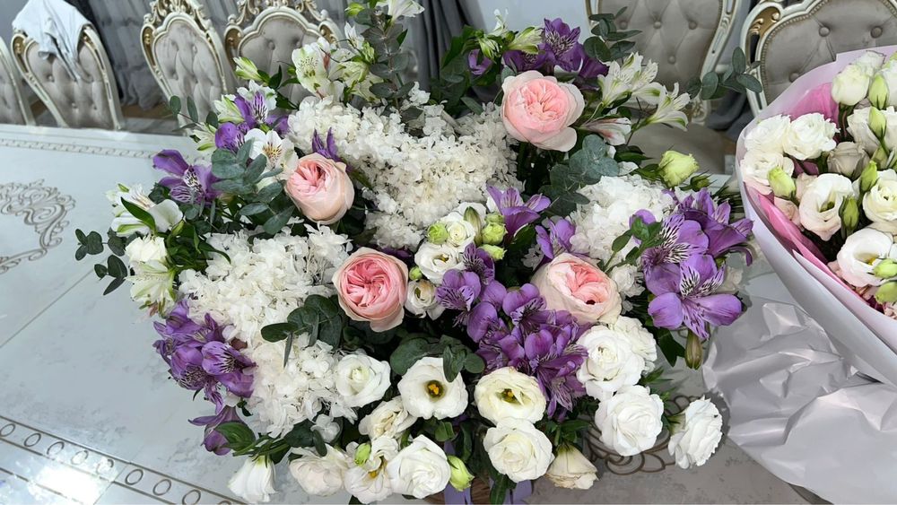 Букет цветы свежий