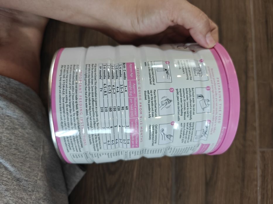 Lapte praf de capra Nannycare 0-6 luni - 5 cutii de 900g