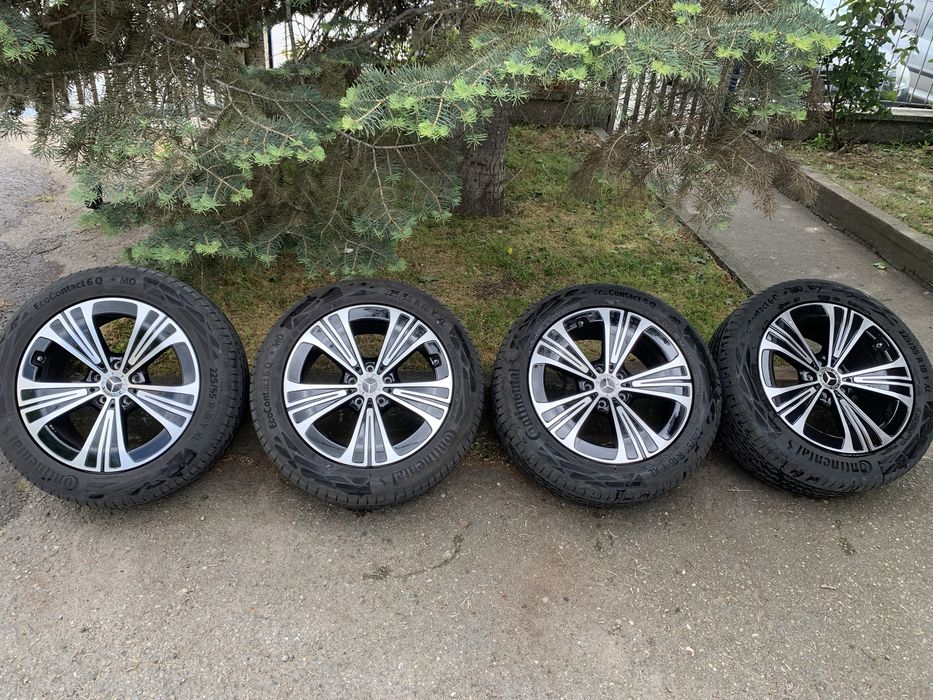 Джанти 18” е класа w214 с летни гуми continental