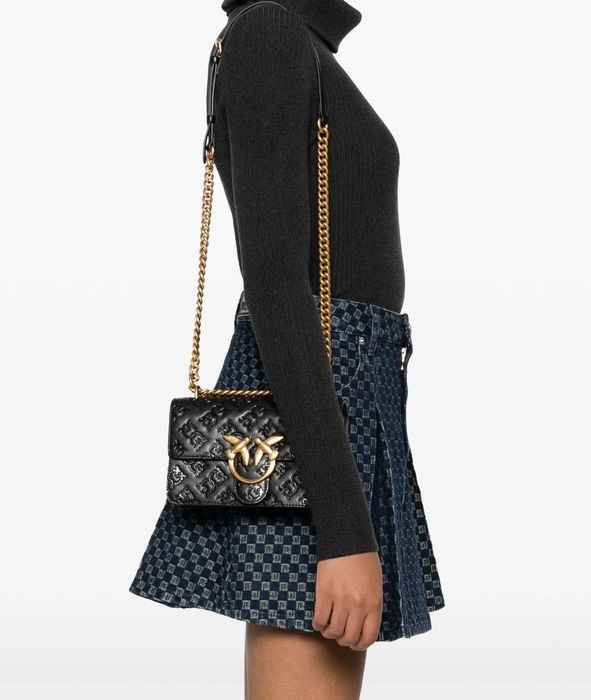 PINKO mini Love One cross body bag