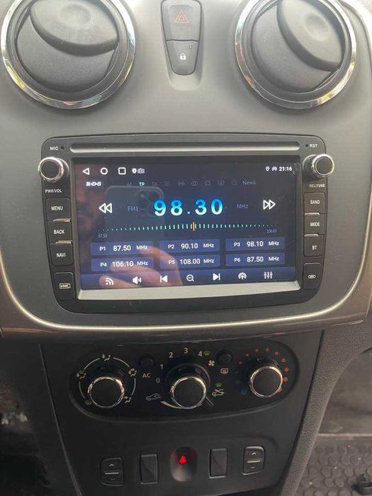 Navigație Android CarPlay Dacia Logan Sandero 2012-2019
