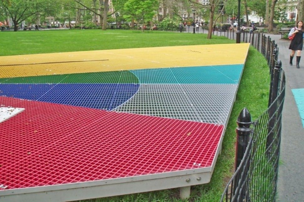 Армированная решётка ( FRP GRATING)