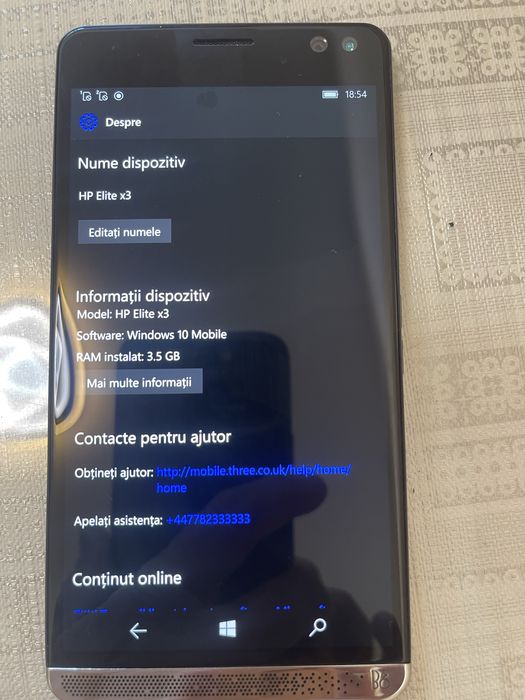 De vanzare smartphone HP Elite x3