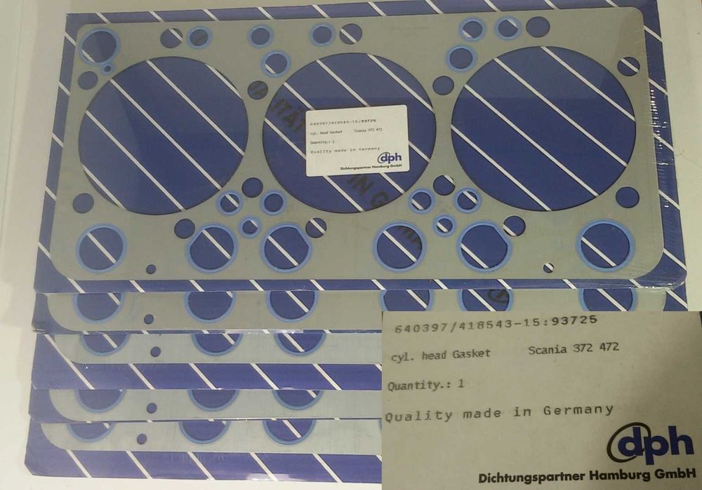 Лот уплътнения, гарнитури и т.н. на dph за DAF, Volvo, Scania и MAN