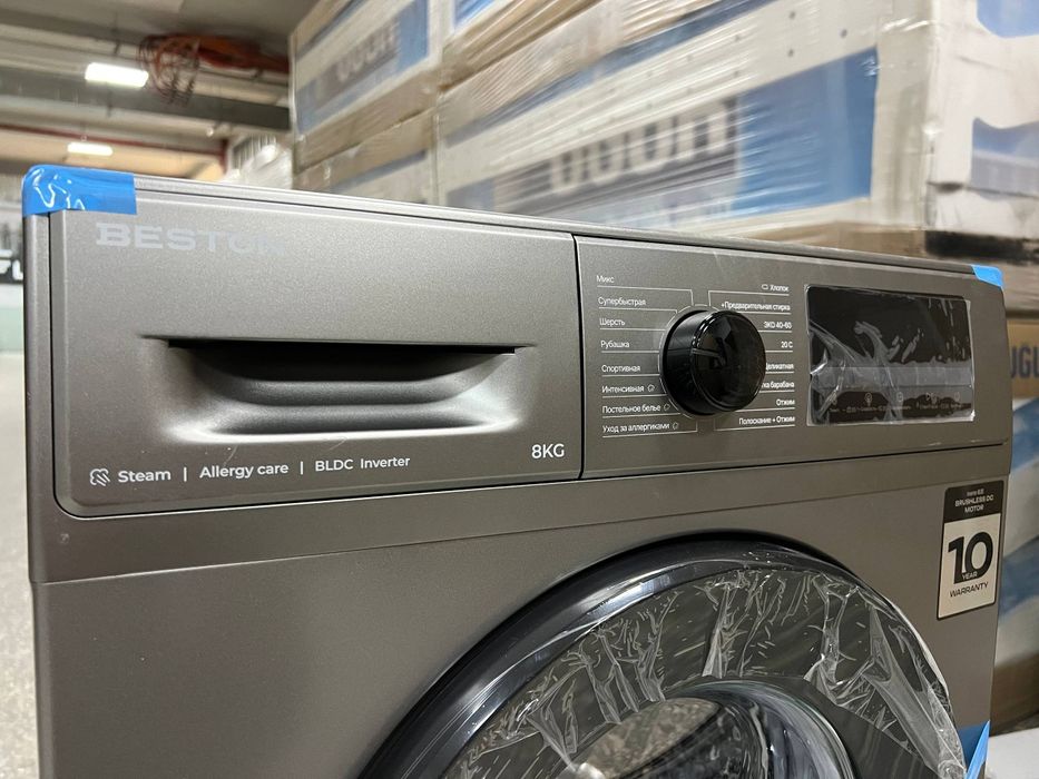 Beston kir yuvish mashinasi 8 kg dastavka tekn ustanovka garantiya bor