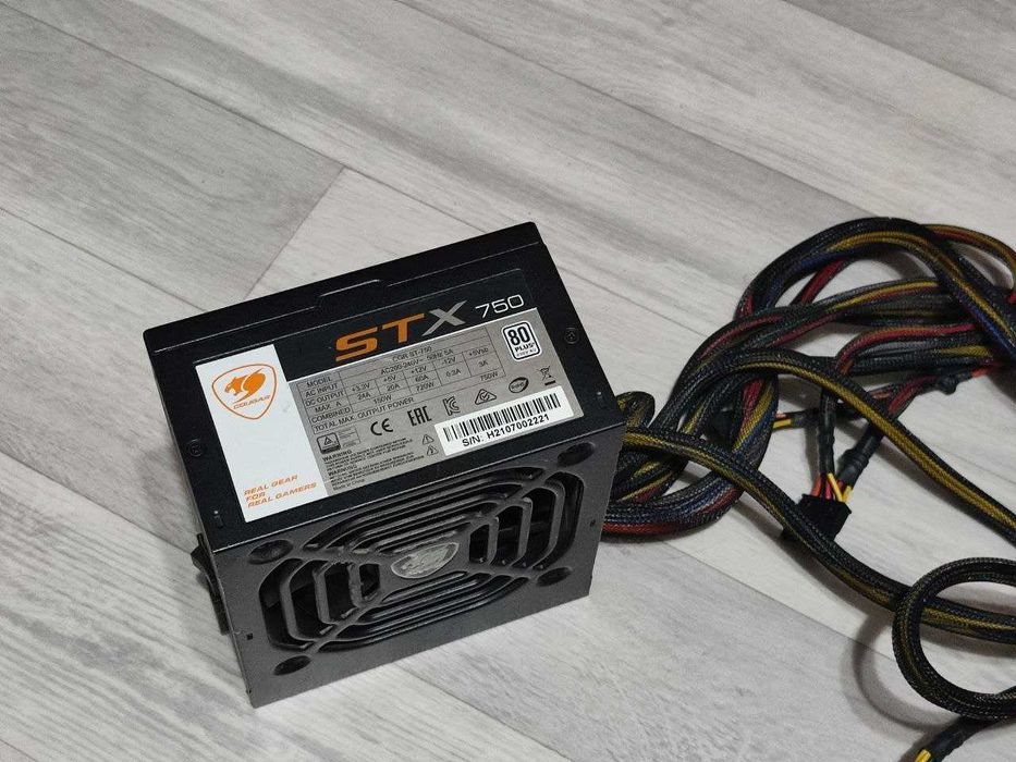 Cougar stx 750w блок питания