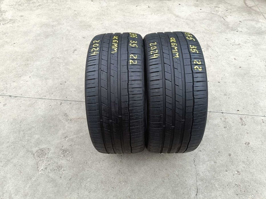 Doua anvelope vara 275 35 22 hankook ventus S1 profil de 6 mm dot 2024