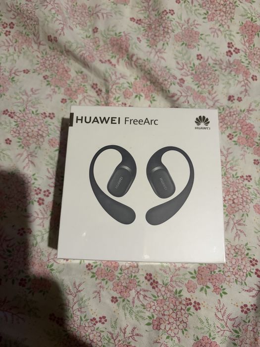 Casti Huawei FreeArc culoare neagra