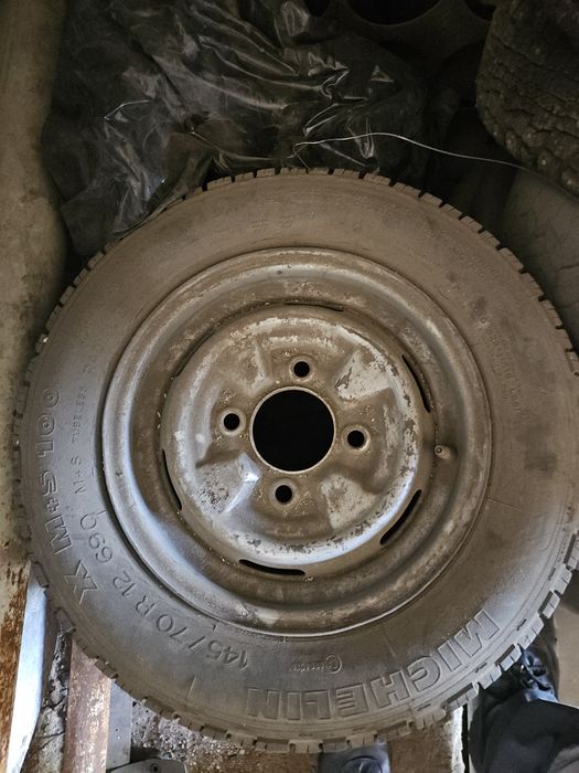 Диск + Шина 145/70 R12  Damas