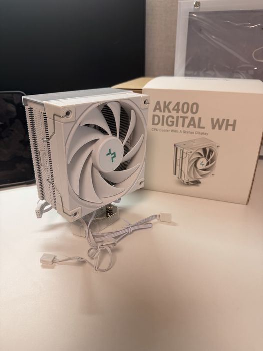 Башеный кулер белый DeepCool НОВЫЙ