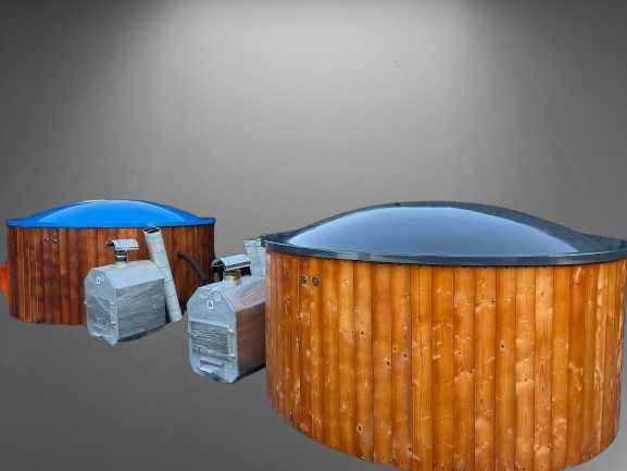 Ciubăr din fibră de sticlă 10prs –LED, aeromasaj