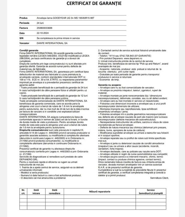 Set 4 anvelope de Iarna GOODYEAR UG 9+ MS 195/60R15 88T cu garanție