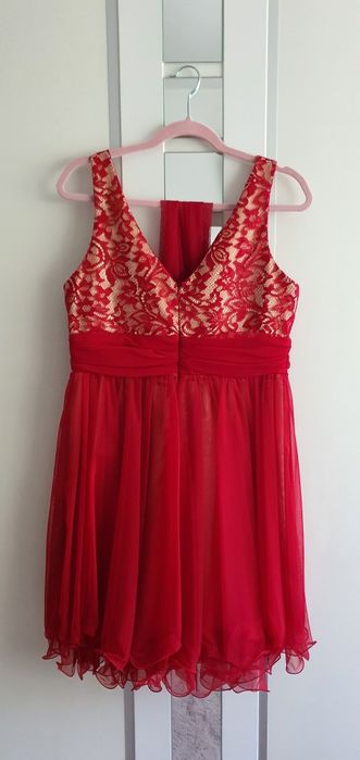 Rochie rosie de ocazie