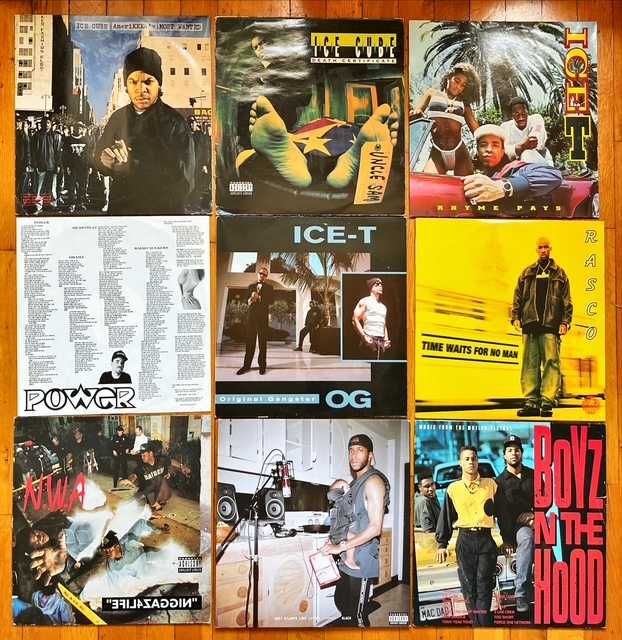 Viniluri hip hop old school USA: Ice Cube, Ice-T, Rasco, N.W.A., 6lack