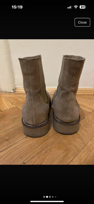 Ghete Zara piele naturala 100% (cizme)
