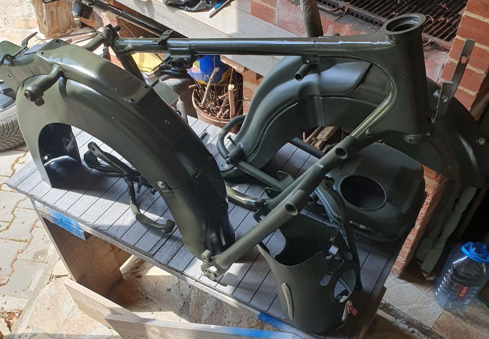 Vand sau schimb proiect MZ ES 250 - 1962