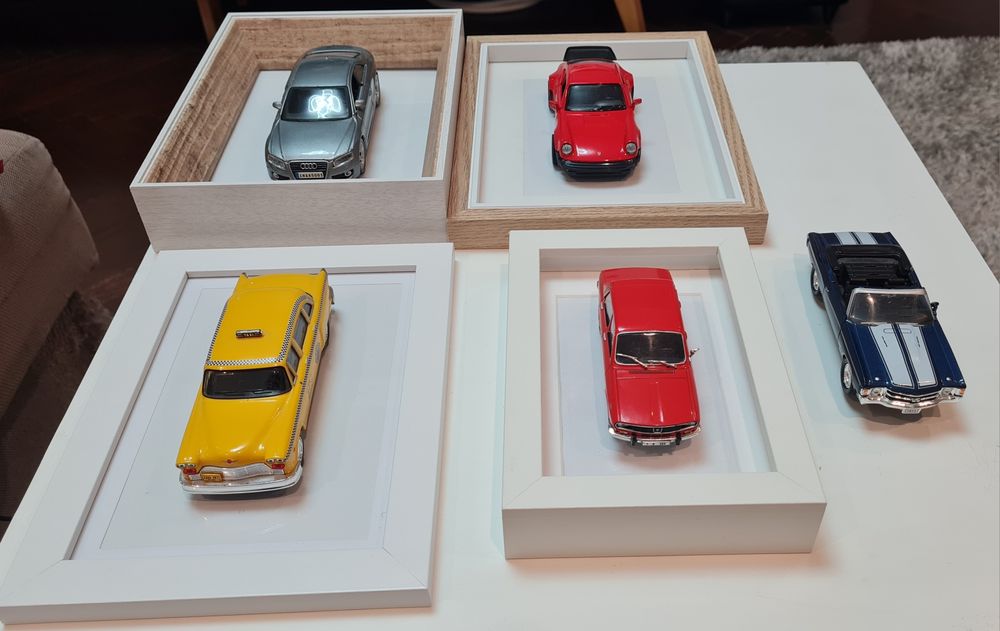 Tablou macheta Porsche si Audi A5