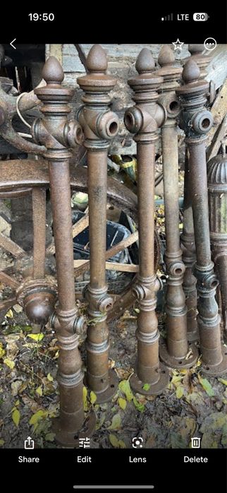 Stalpi vechi fonta DECOR piloni