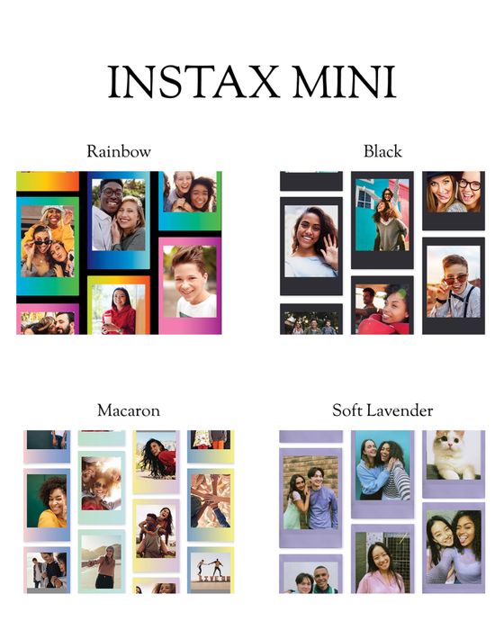 Распечатка фотографий Instax Mini