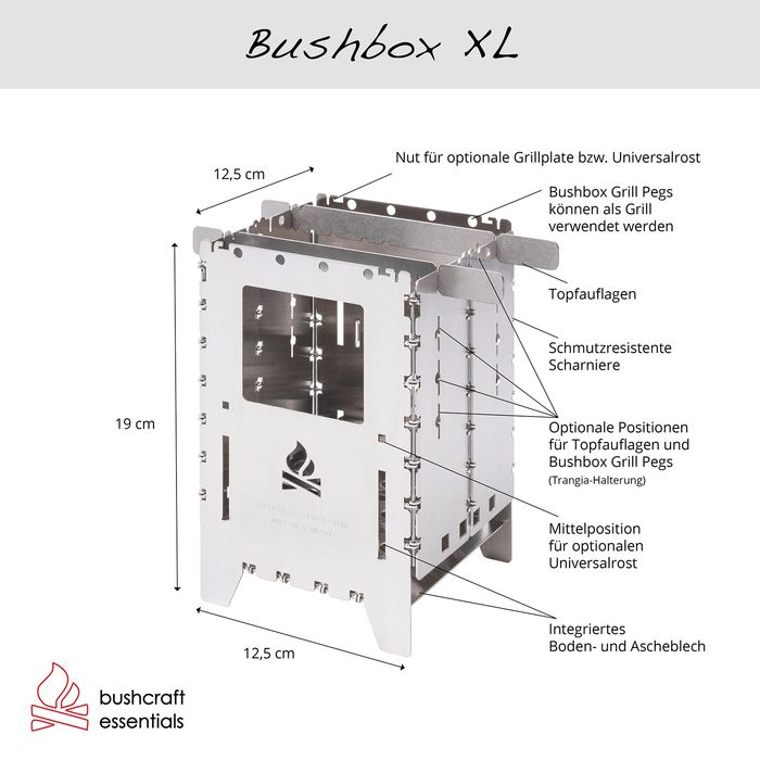 Щепочница Bushbox XL Combination Kit