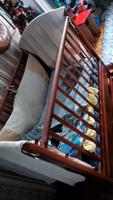 Кровать детская + матрас в подарок