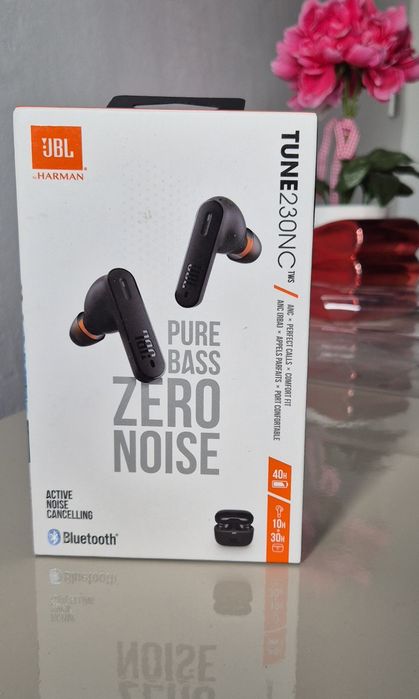 Casti True Wireless JBL Tune 235 NC, True Wireless, Pure Bass, Sigilat
