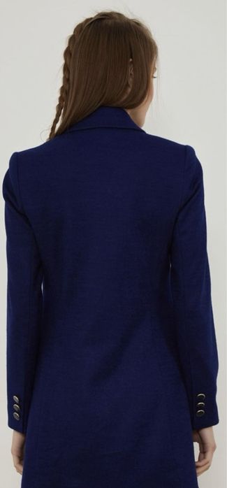 Пальто PaulMark синее 46 размер