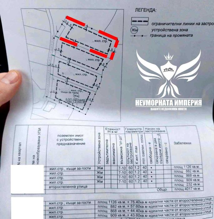 Продава се Парцел в с. Мостово, Област Пловдив - 909 кв.м за 51 €/кв.м - Снимка #3