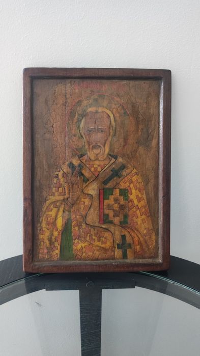 Дървена икона на Св. Николай Чудотворец