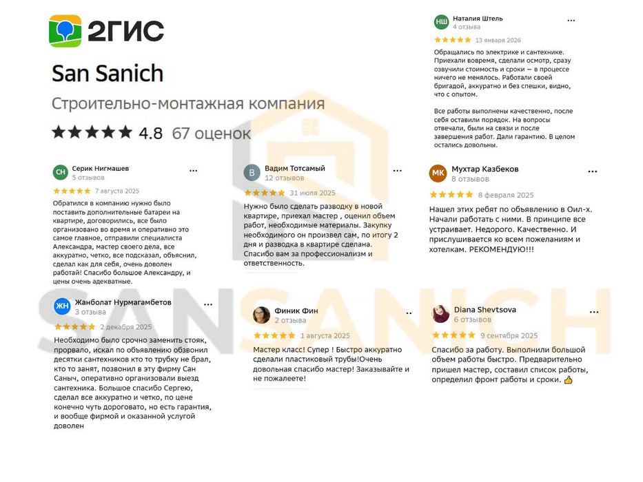 Сантехник Караганда